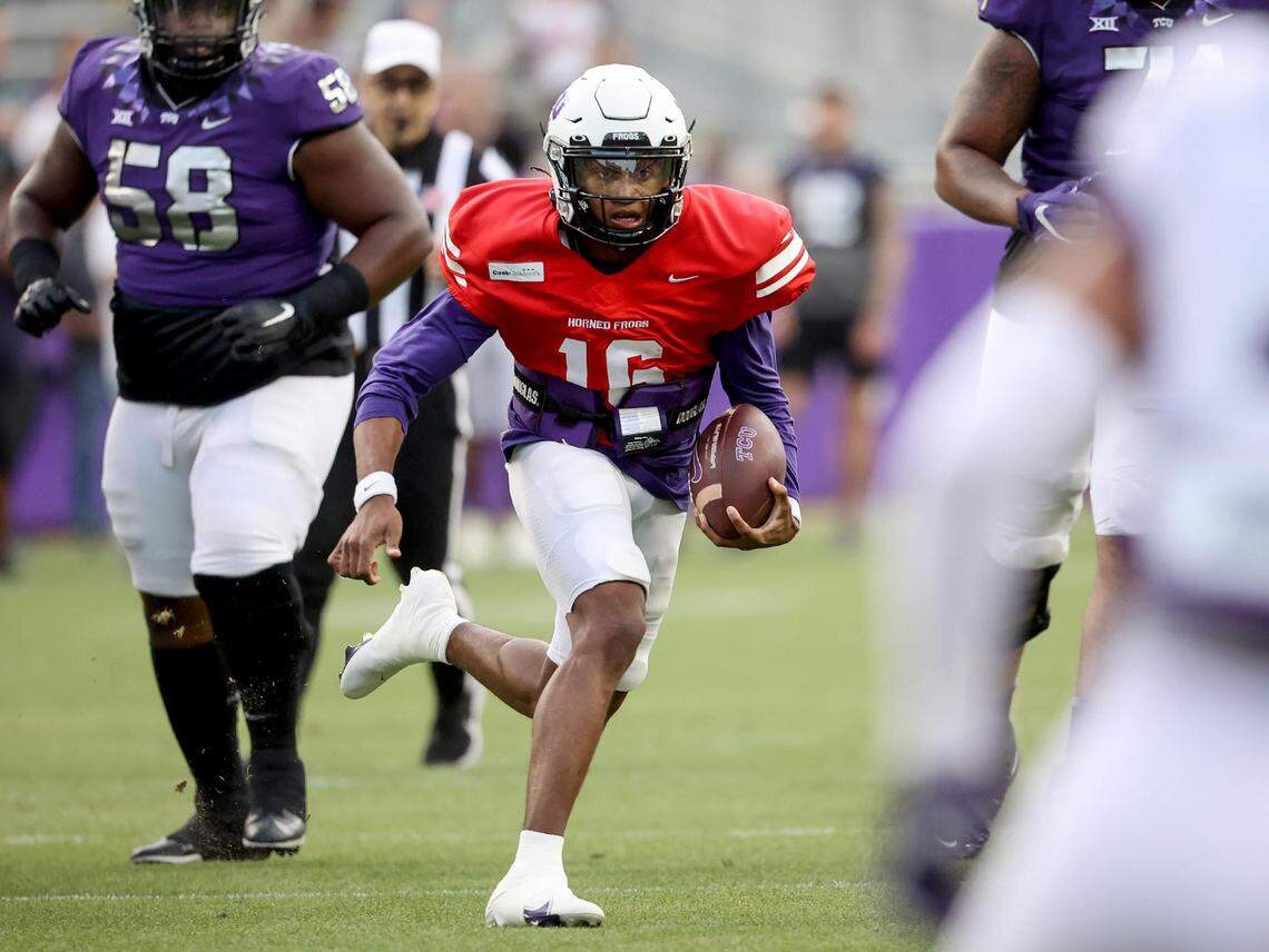 TCU quarterback Sam Jackson could play a big role in the season opener at Colorado.