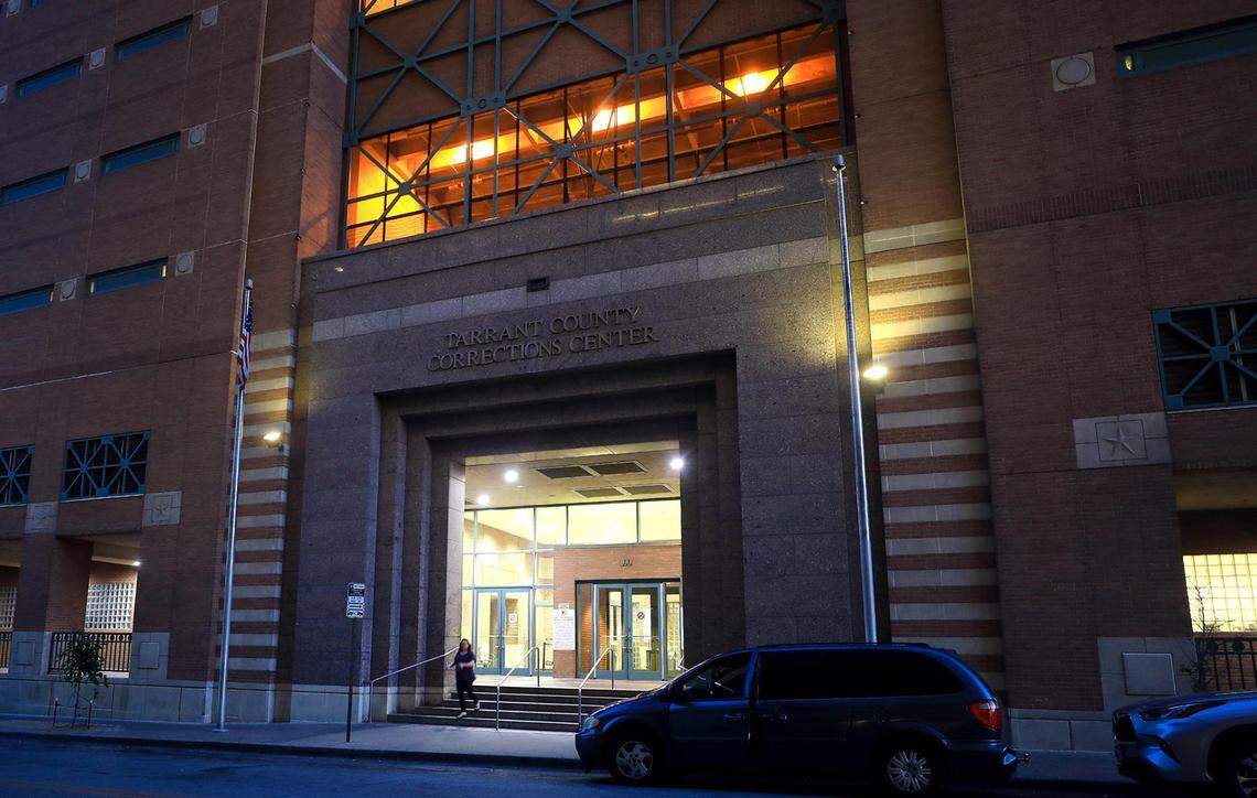 La Cárcel del Condado de Tarrant, el 2 de julio de 2022.