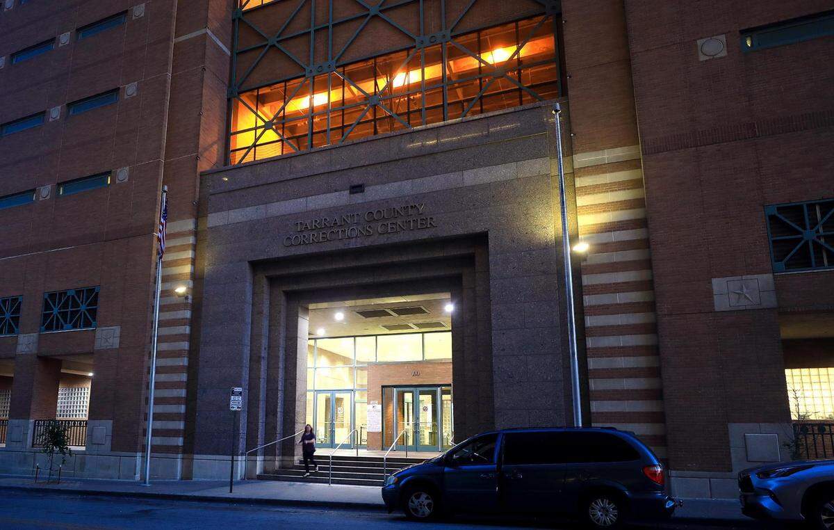 The Tarrant County Jail on July 2, 2022.