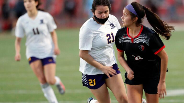 PHOTOS: Mansfield Legacy soccer teams take down Everman in district play