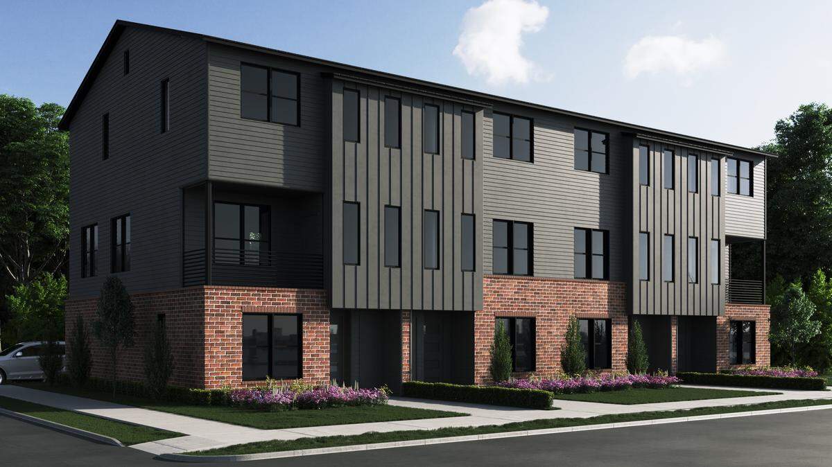 The townhome community of The Addison is preselling now and will be ready for move in by the end of the year. 

