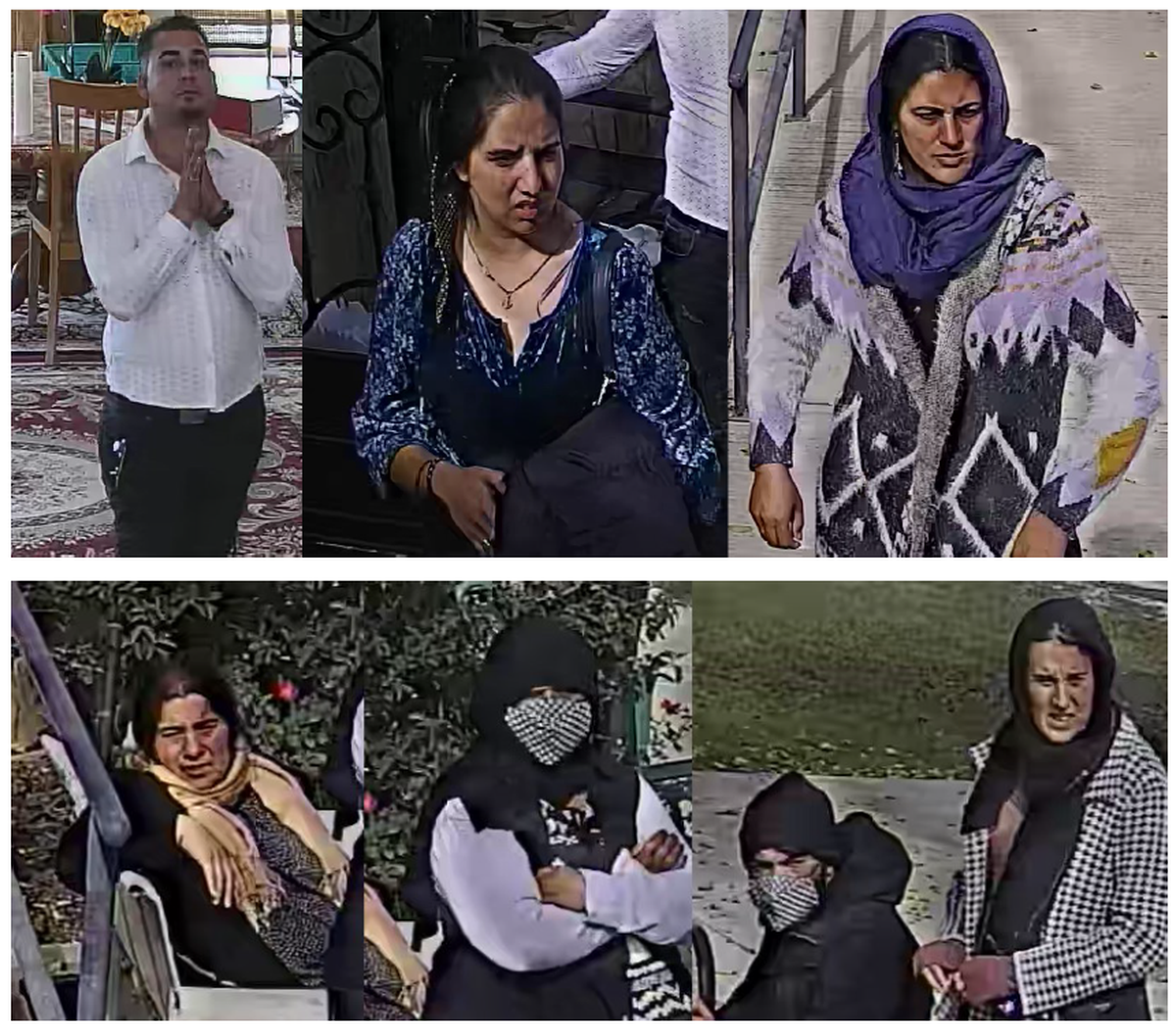 A group of people are believed to have been involved in theft from a Buddhist temple in White Settlement, police say