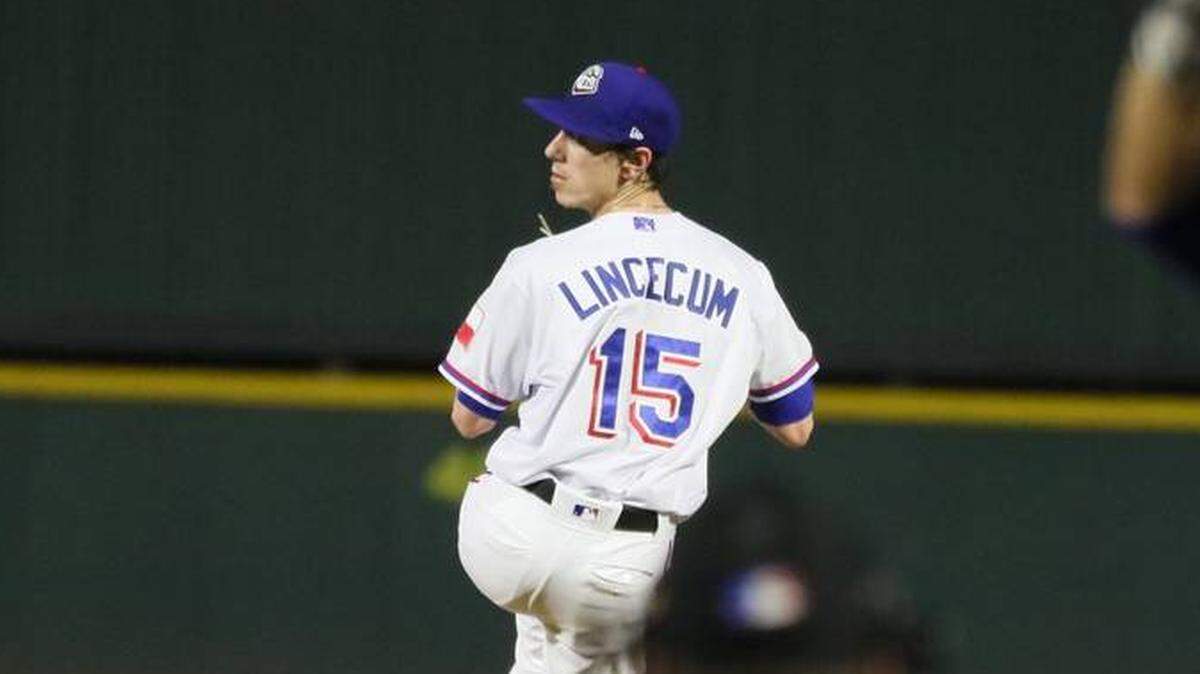 The Rangers signed Tim Lincecum to a $1 million major-league deal in early March, but released him Tuesday.