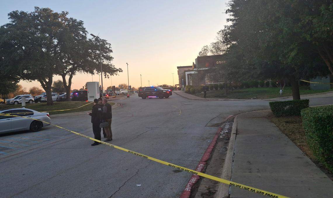 A man was shot in the leg in what police believe was a targeted shooting outside Hulen Mall in Fort Worth on Dec. 6, 2025. A suspect was arrested Saturday night.