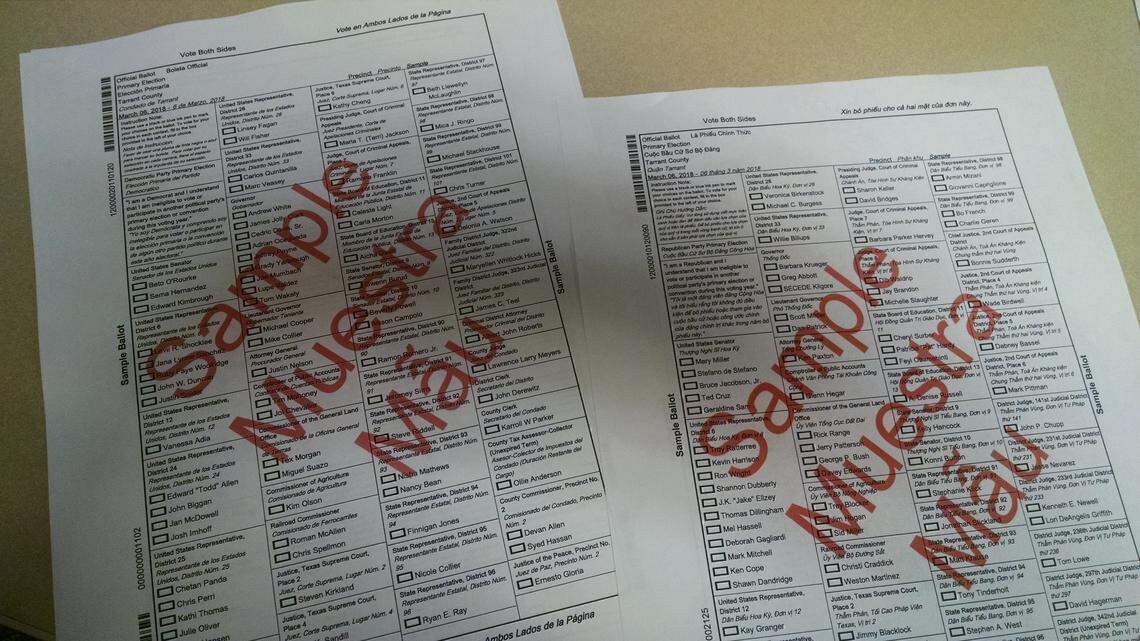 Early voting for the March 6 Republican and Democratic primaries are underway.