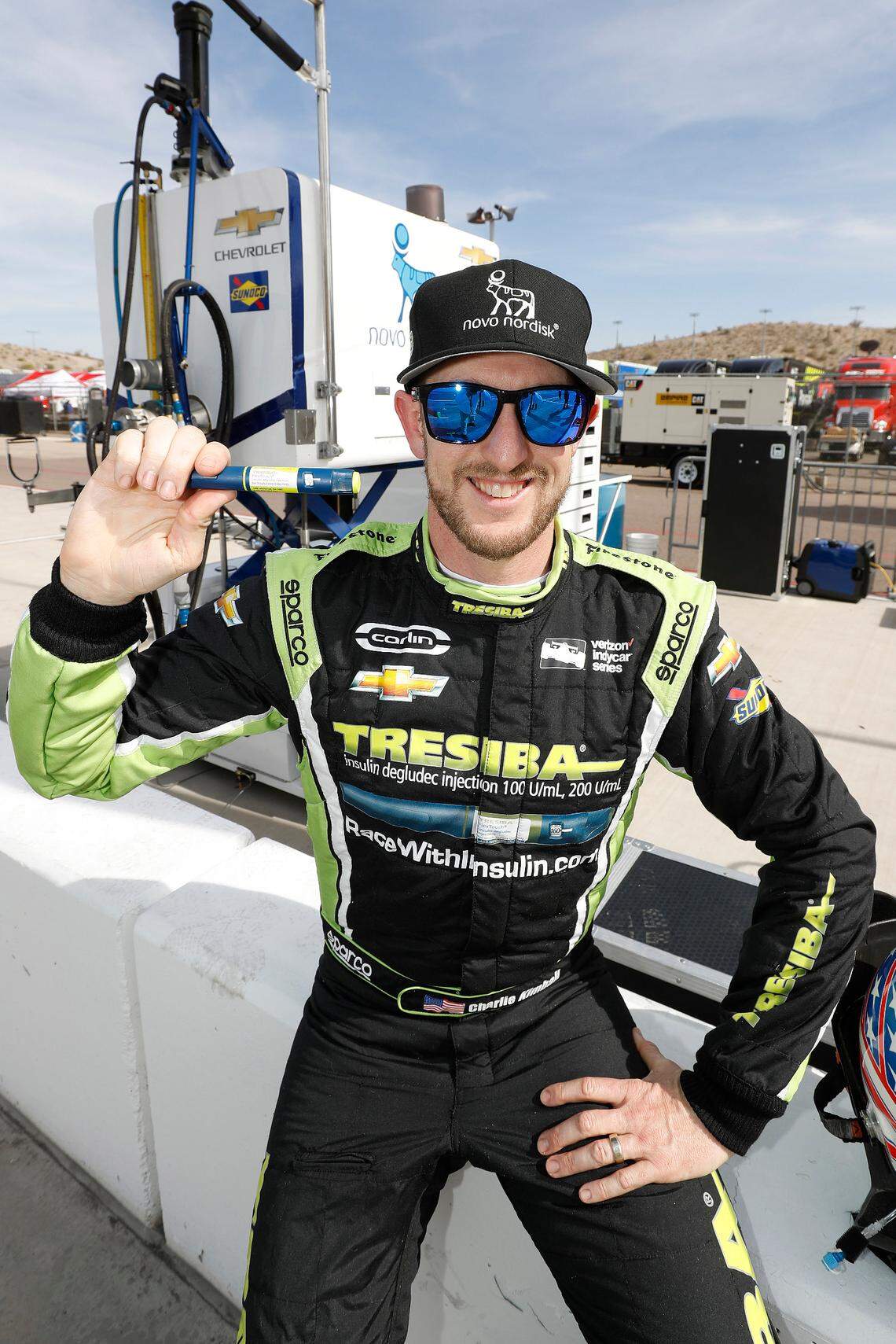 IndyCar driver Charlie Kimball is competing in the series more than a decade after being diagnosed with Type 1 Diabetes.