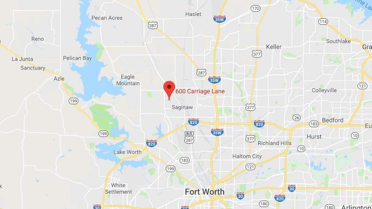 A child died Thursday afternoon when he was hit by a vehicle in a driveway on Carriage Lane in Saginaw, police said.