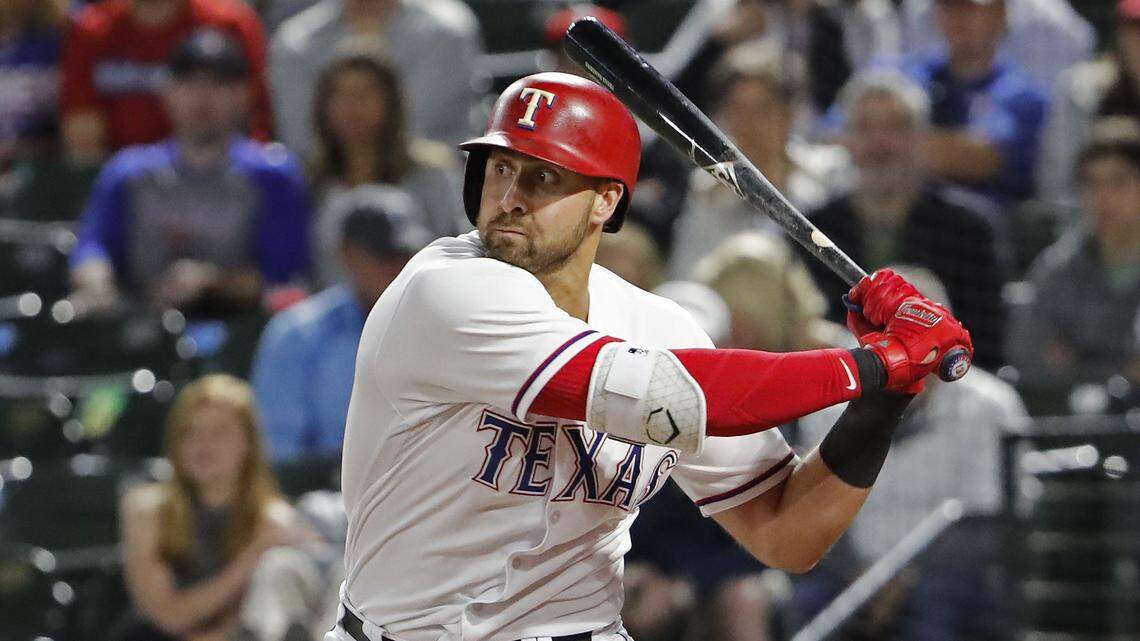 Joey Gallo couldn't watch all of Game 1 of the Stanley Cup Finals, but his hometown Las Vegas Golden Knights were able to prevail without him.