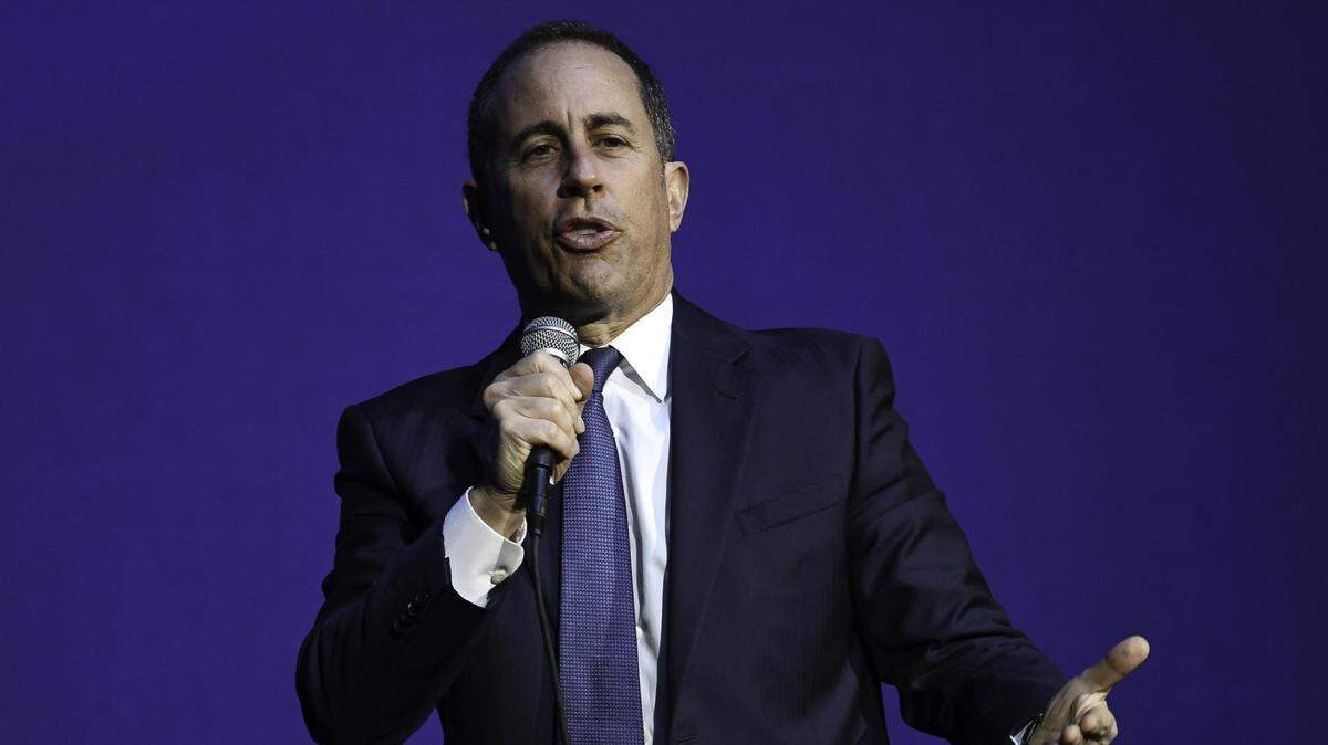 Feb 24, 2017; Hollywood, FL, USA; Television personality and comedian Jerry Seinfeld performs at the Hard Rock Live. Mandatory Credit: Ron Elkman/USA TODAY NETWORK