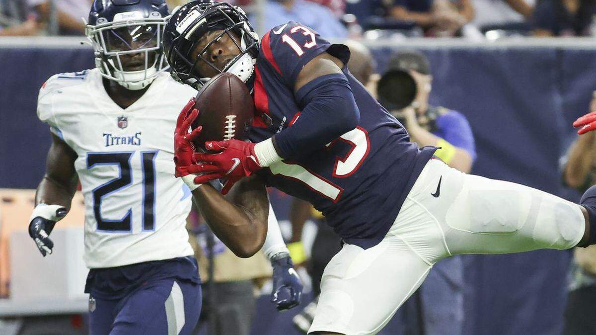 The Dallas Cowboys acquired WR Brandin Cooks (13) in a trade with the Texans.