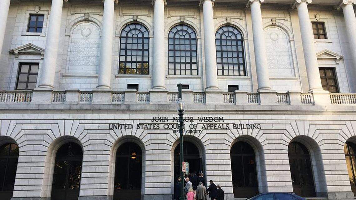 The John Minor Wisdom U.S. 5th Circuit Court of Appeals building in New Orleans, Louisiana, on Oct. 3, 2017.
