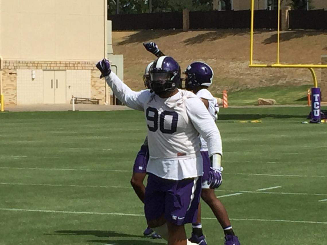 TCU defensive tackle Ross Blacklock