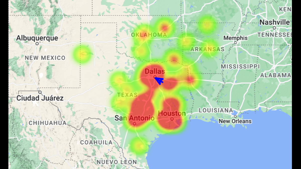 A bright green meteor was witnessed by residents in four states before is disintegrated above a city park in Texas, NASA says.