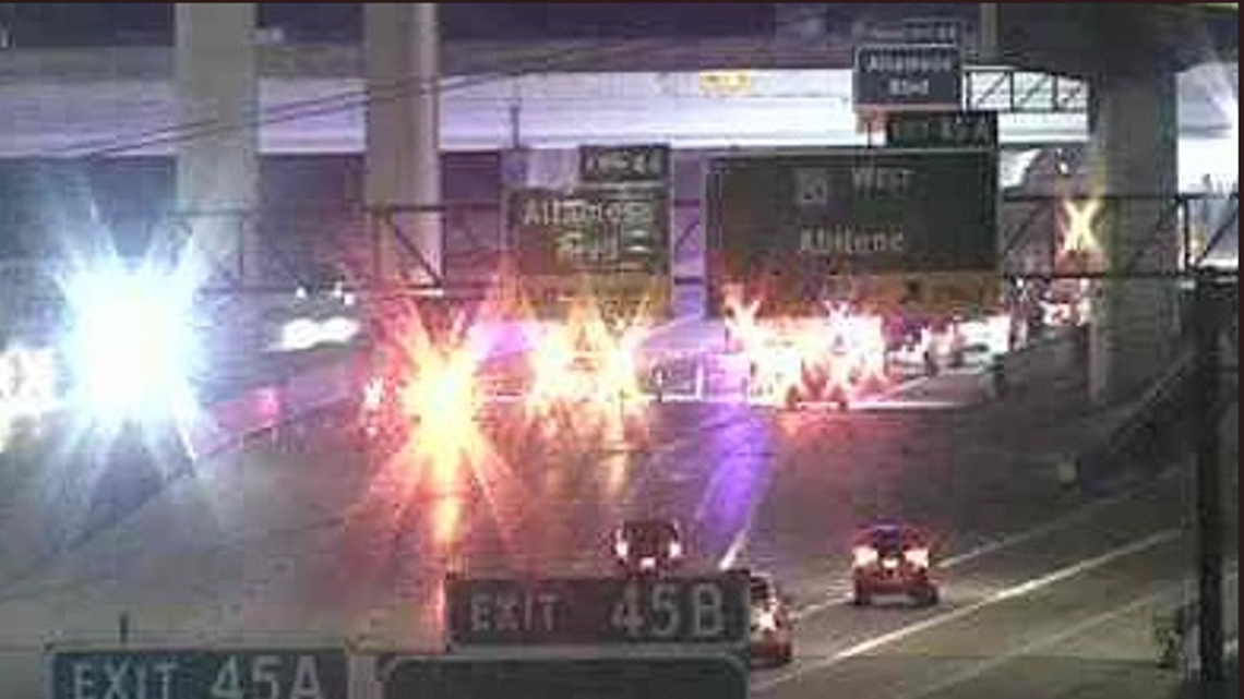 TxDOT reported all lanes of southbound I-35W were closed near I-20 in Fort Worth because of a crash involving three cars about 2:45 a.m. on Sunday, March 23. One of the drivers faces a charge of intoxication manslaughter, according to a police report.