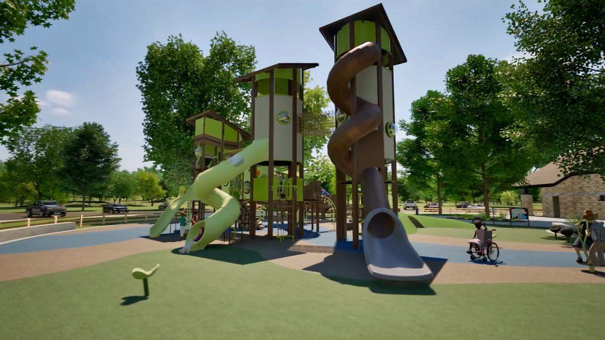 Katherine Rose Park in Mansfield is getting a makeover, which will include an inclusive playground, larger parking lot and more.