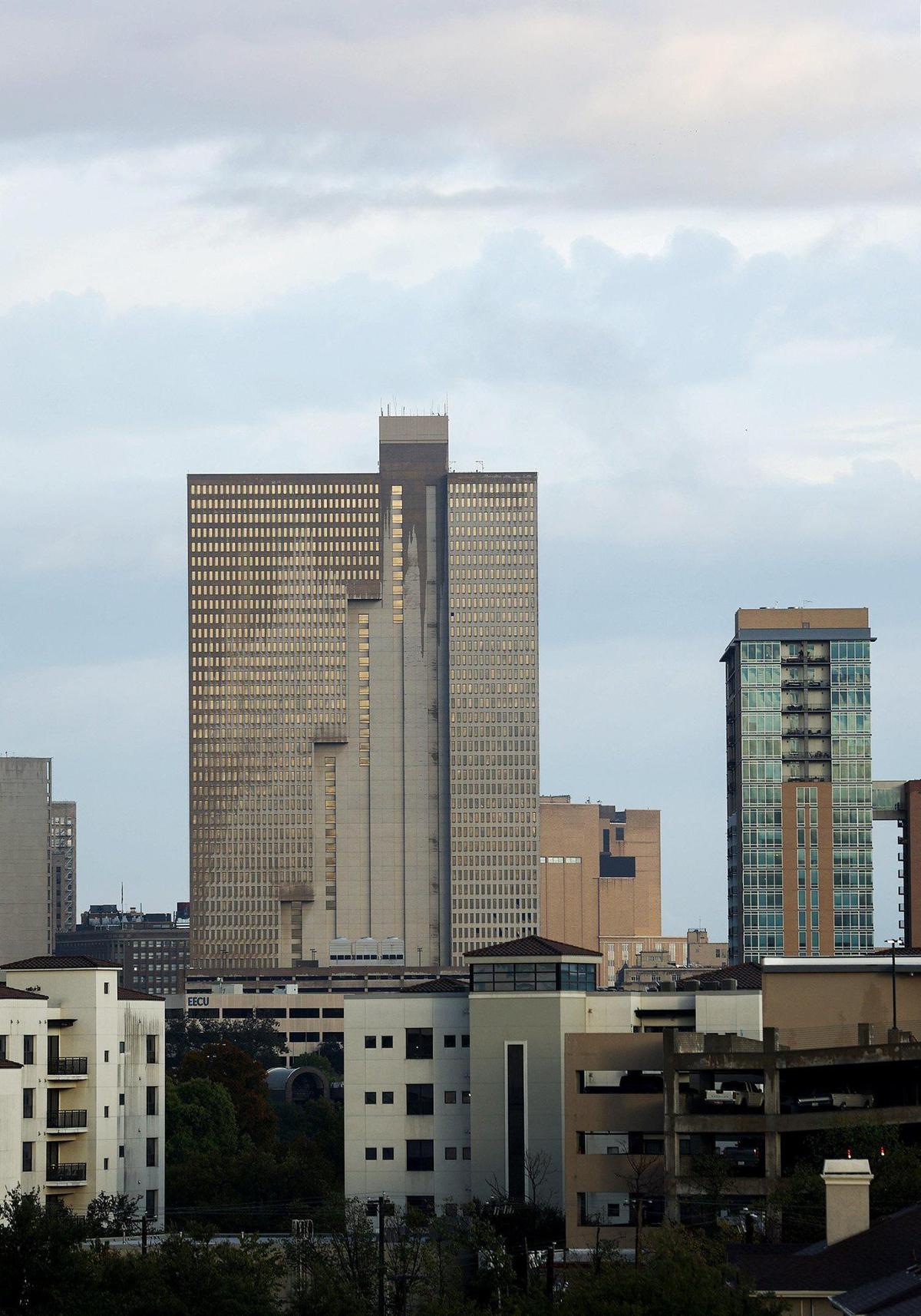 The Burnett Plaza is Fort Worth’s tallest building. The building opened in 1983.