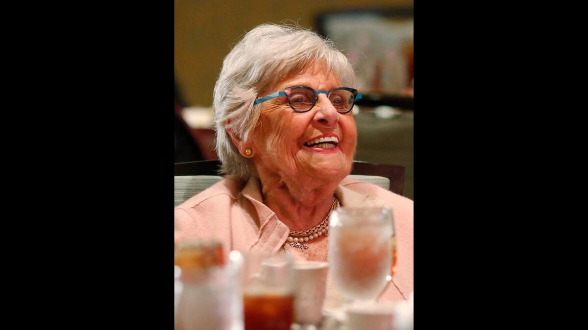 Rosalyn Rosenthal, shown during the Big Hearts Luncheon at the Fort Worth Omni Hotel in 2015, was known for her generosity.