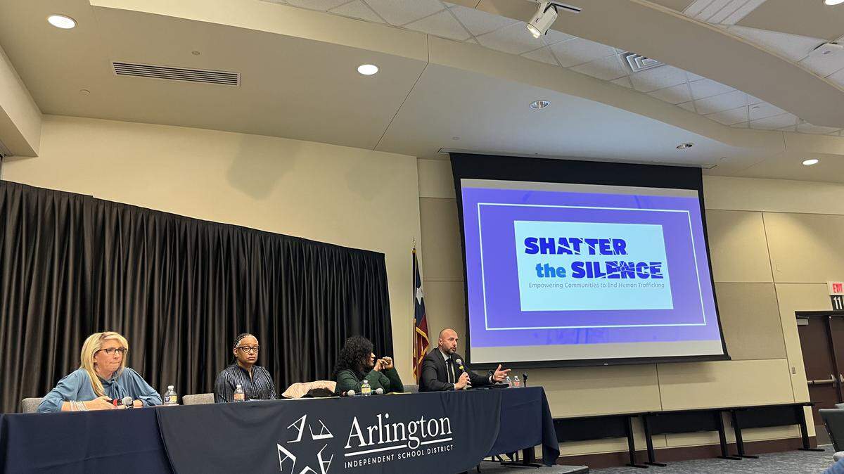 Arlington school officials, law enforcement, and experts educated parents on the dangers of sex trafficking ahead of the 2026 World Cup on Jan. 29. By Emily Holshouser