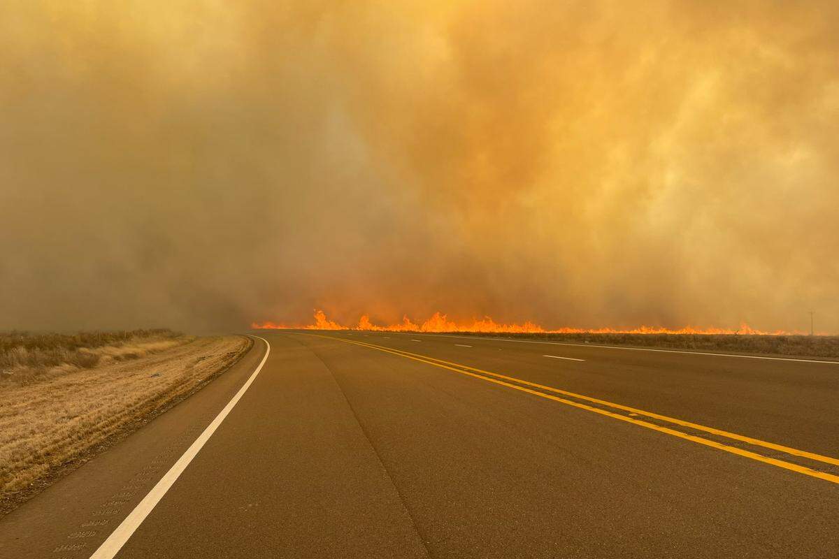 The Smokehouse Creek wildfire fire was 3 percent contained and burning across more than 1 million acres on Thursday morning, Feb. 29, 2024, making it the biggest fire in Texas history, authorities said.