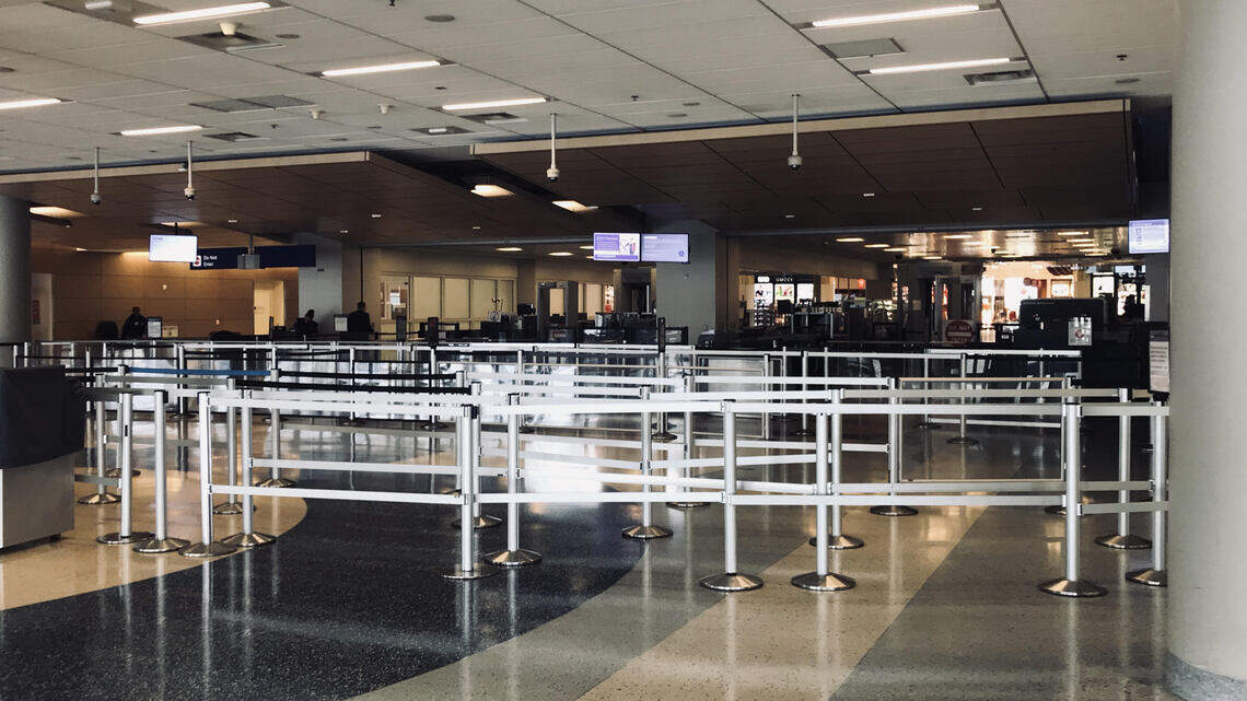 With coronavirus scaring away would-be travelers, DFW Airport has become a ghost town