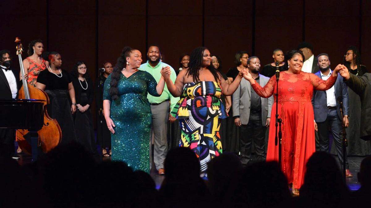 The North Texas Community Foundation’s Fund to Advance Racial Equity has supported organizations such as the Fort Worth Opera. The cast of the show “A Night of Black Excellence: Say It Loud - Songs of a Revolution” is shown here.