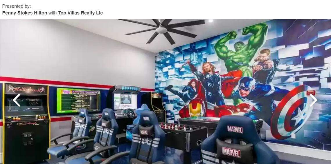 Marvel themed room