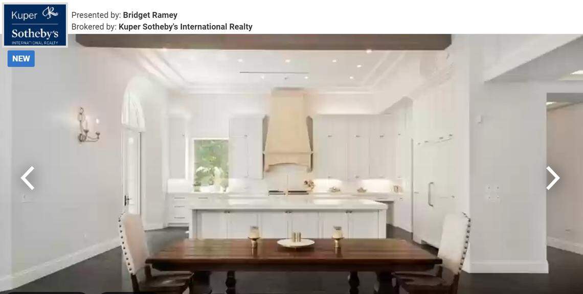 Kitchen and dining area