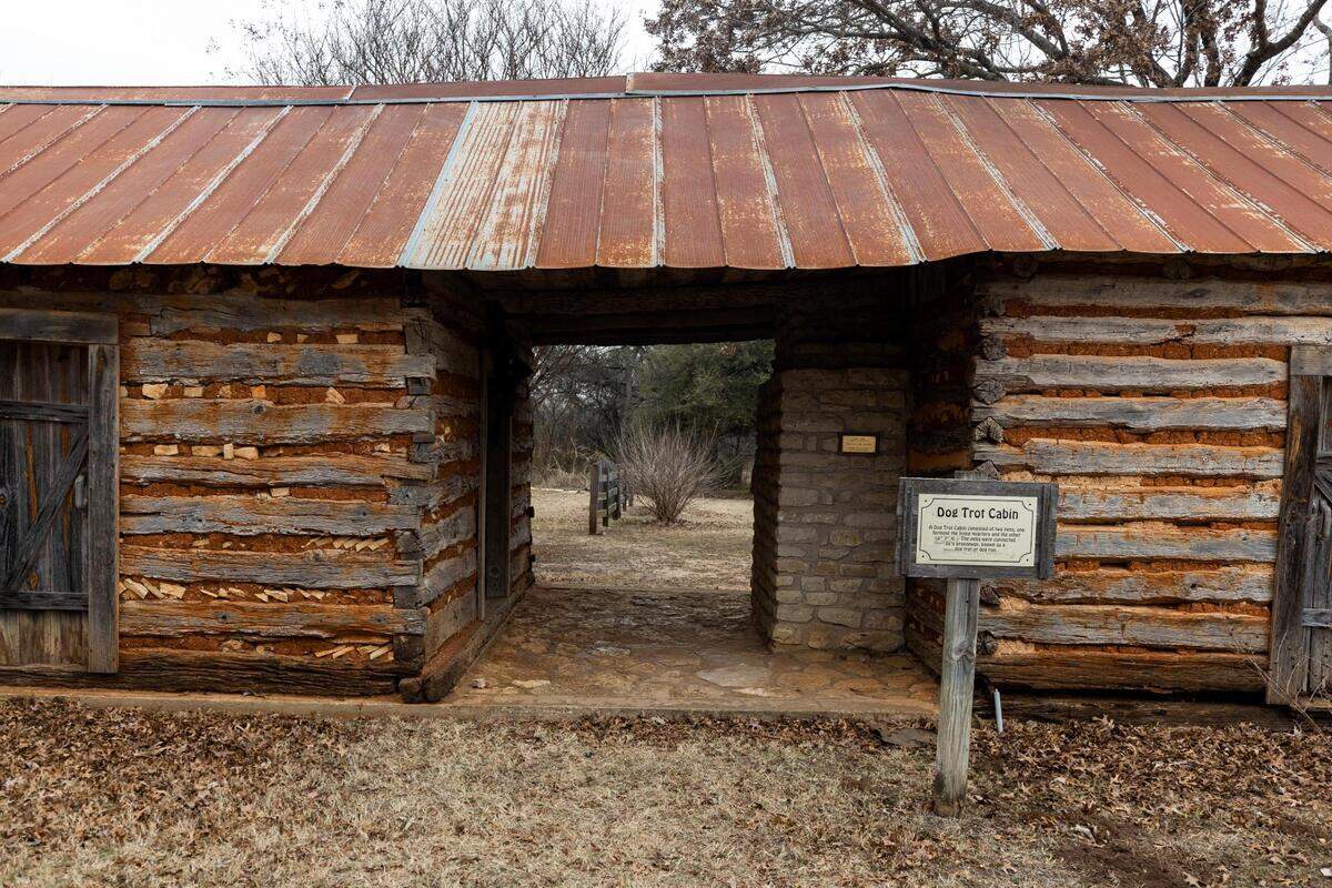 Stephenville Historical House Museum features buildings and machinery from local history.