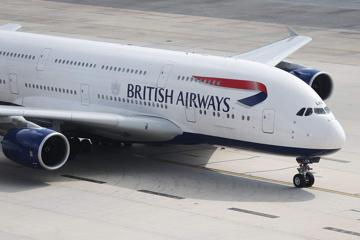 WASHINGTON, USA:The inaugural British Airways' A380 arrives at Washington Dulles International Airport, Virginia, USA on 02 October 2014(Picture by: British Airways)
