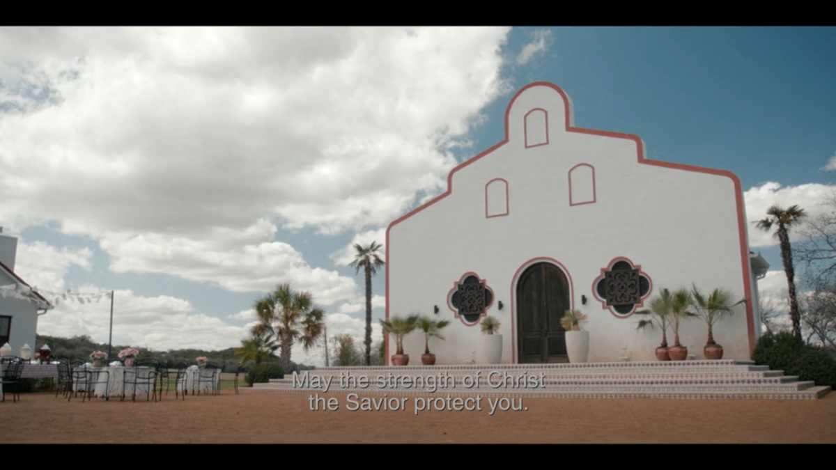 The Casa Del Rey Chapel at the La Palmilla Texas Hotel in Norm, Texas, appears in “Dutton Ranch” season 1, episode 9.