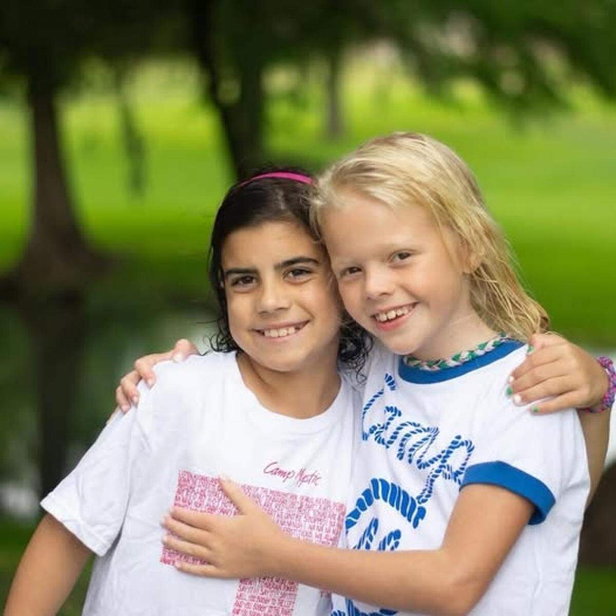 Lila Bonner (left) and Eloise Peck died in the flooding at Camp Mystic on July 4.
