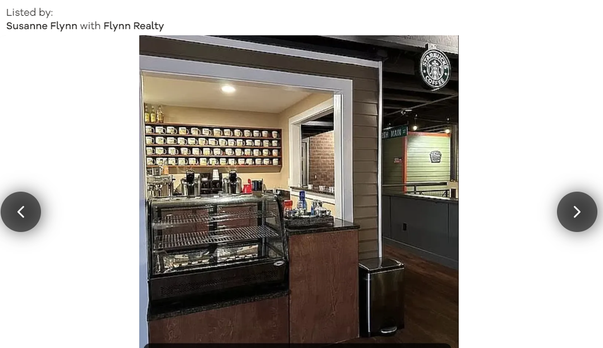 Basement coffee shop