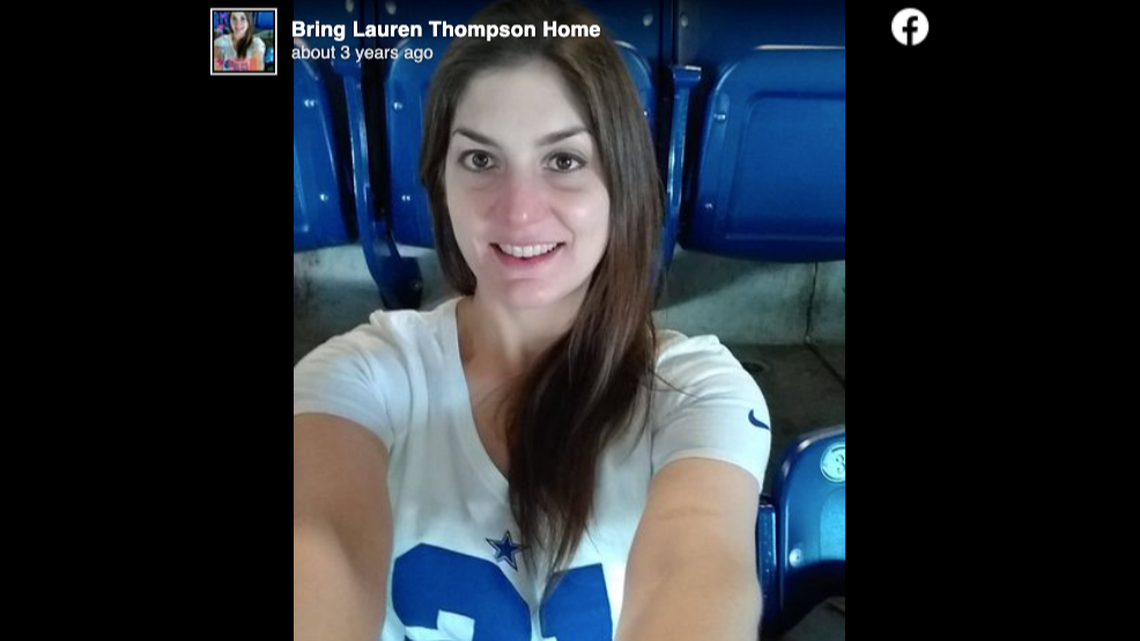 Remains of Lauren Thompson, who went missing in 2019, were found in July, sheriff officials said.