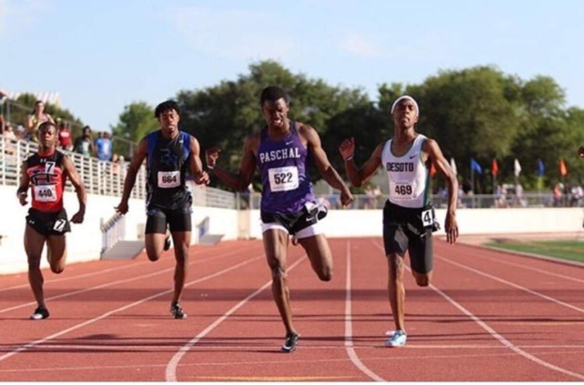 Fort Worth Paschal senior Greg Sholars will compete in two events at the UIL State Track and Field Meet in Austin this weekend. After he's finished with high school he'll head to Princeton where he'll run track and major in mechanical and space engineering.