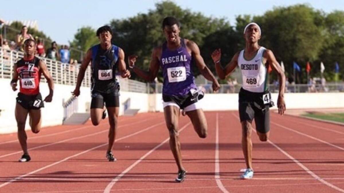 Fort Worth Paschal senior Greg Sholars will compete in two events at the UIL State Track and Field Meet in Austin this weekend. After he's finished with high school he'll head to Princeton where he'll run track and major in mechanical and space engineering.