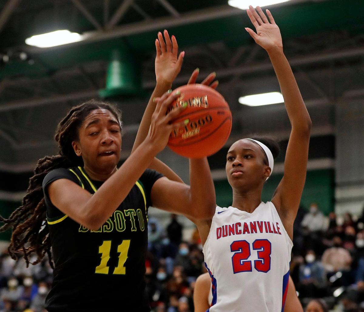 Tionna Herron (11) is a 6-foot-4 incoming freshman from Texas expected to provide an interior presence for the Wildcats.