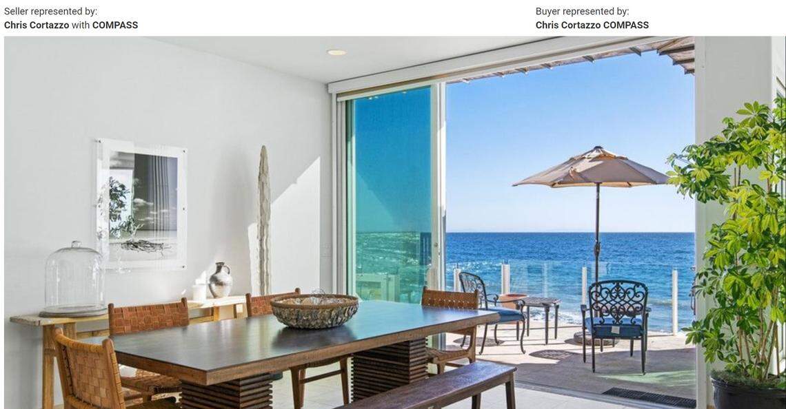 Dining area and deck