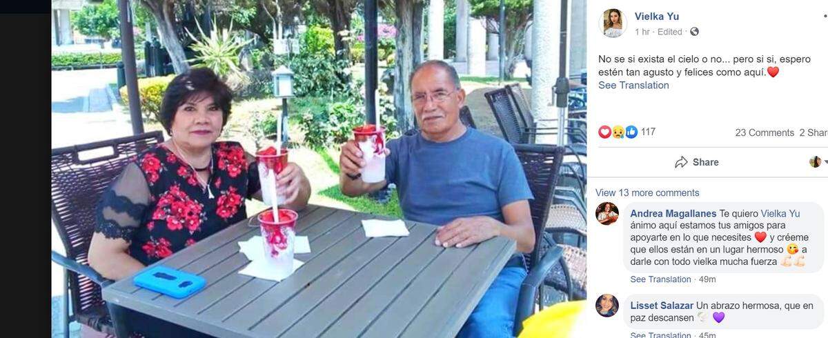 Sara Esther Regalado and Adolfo Cerros Hernández