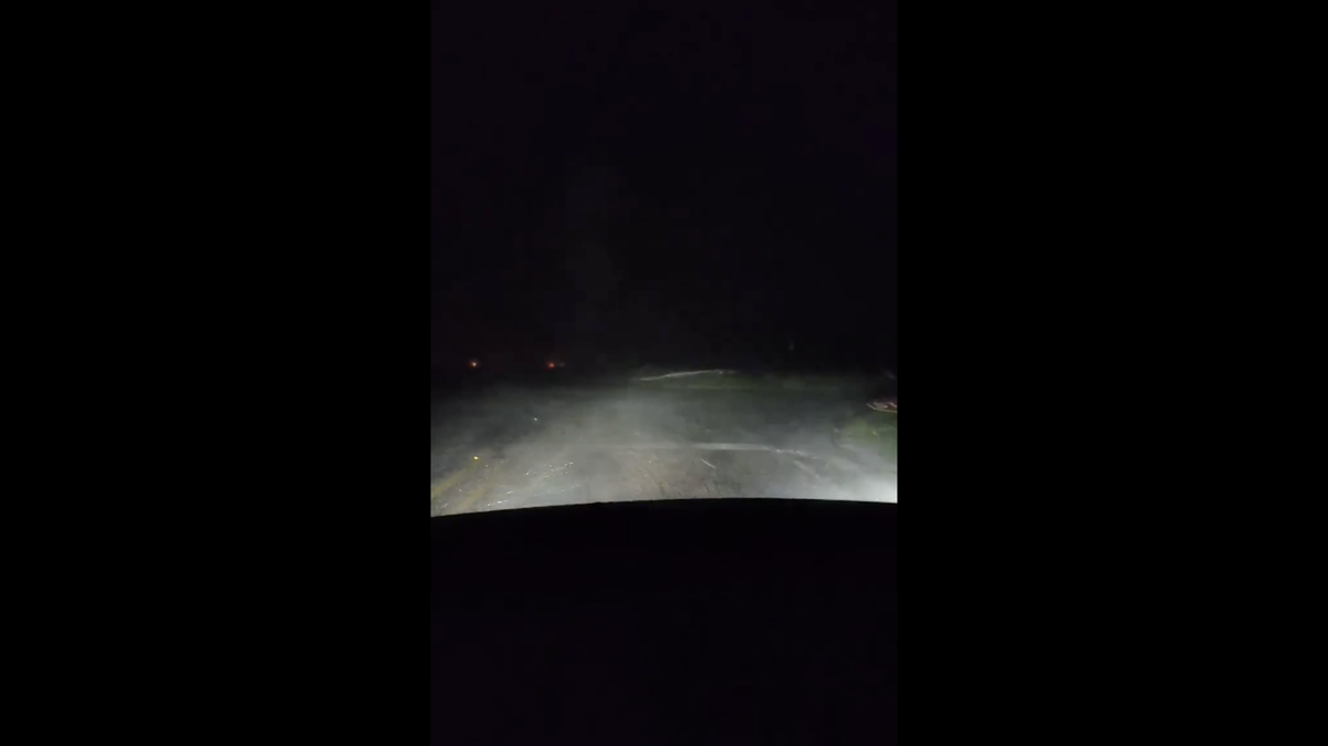 Women capture Texas twister on video. ‘We’re right in the middle of the tornado, Brenda’