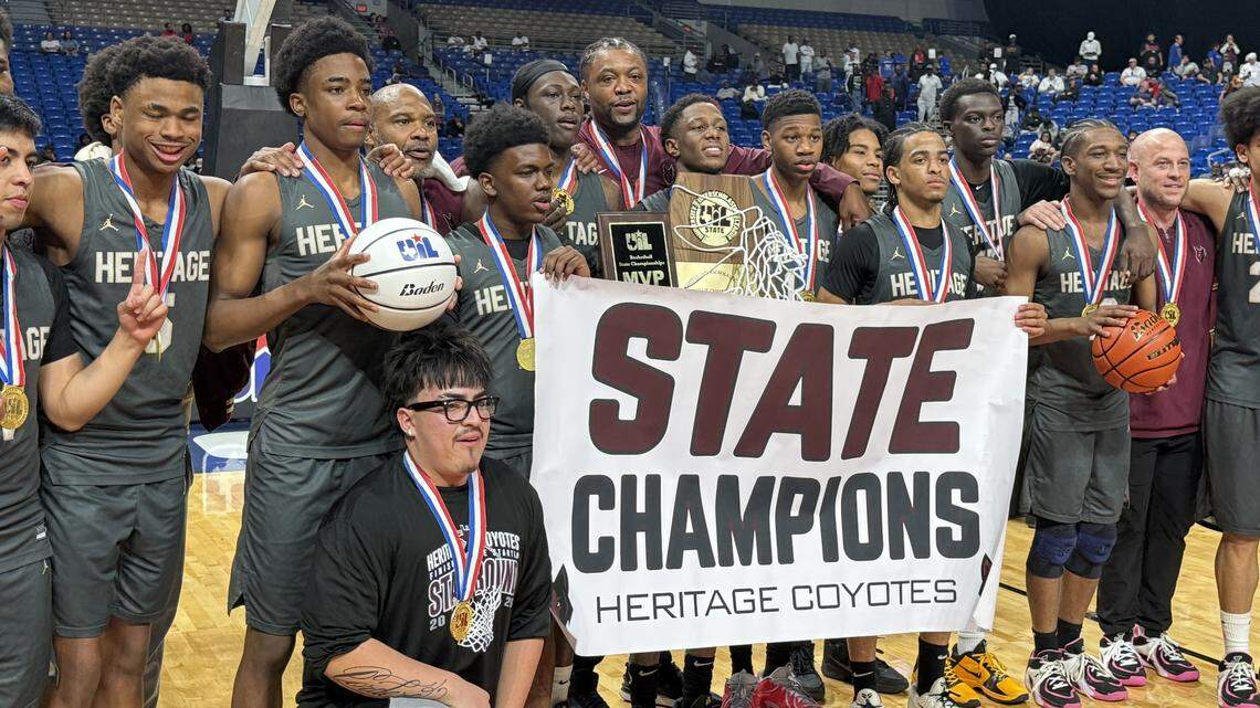 Day 3 of the UIL boys basketball state championships: Frisco Heritage rolls