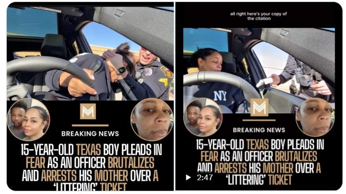 Dashcam video sparks dispute over traffic arrest in Hurst TX | Fort ...