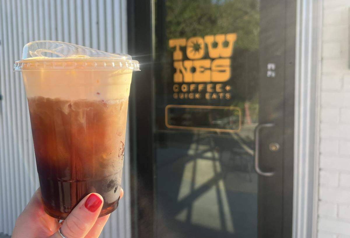 Carrot Cake Cold Brew from Townes Coffee in Fort Worth.