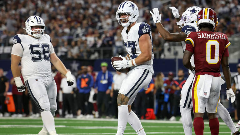 Shotgunning a Gatorade? How Cowboys TE Jake Ferguson avoided a unique NFL fine