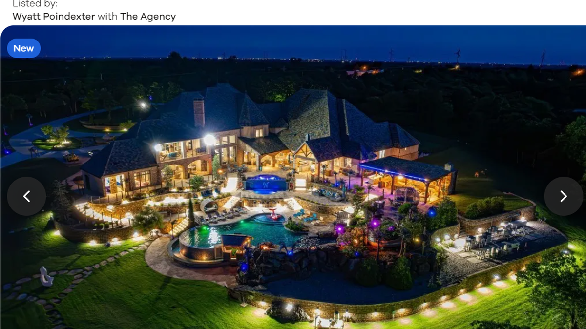 Exterior of the property