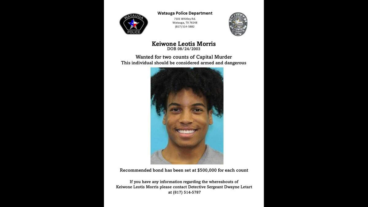 Police are asking Keiwone Leotis Morris to turn himself in and for the public to help them find him in case he doesn’t. Morris is wanted for the murder of two 17-year-old boys in Watauga on March 12.