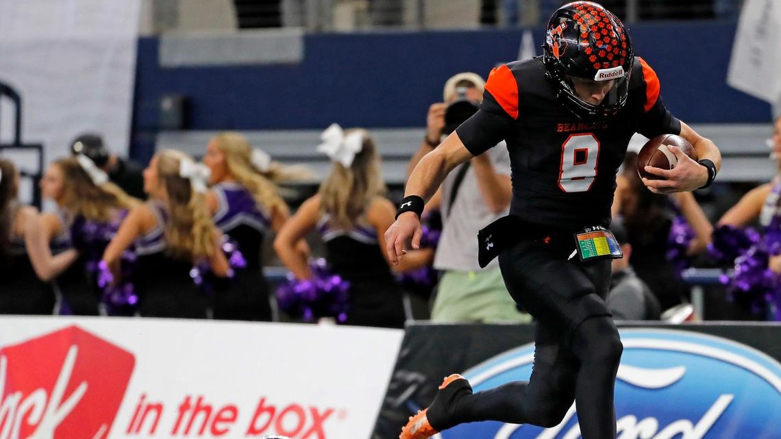 Aledo quarterback and TCU commit Hauss Hejny is the Star-Telegram’s No. 1 player to watch during the upcoming high school football season.