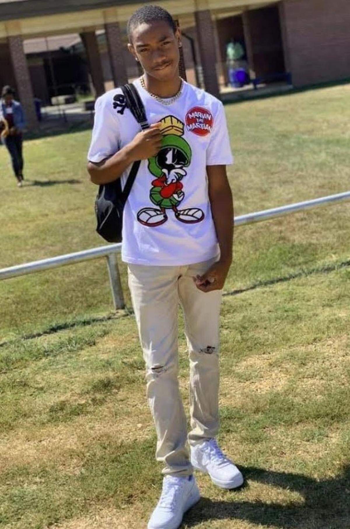 Caleb Chambers of Strong, Ark. was shot and killed May 29 in Crowley, Texas.