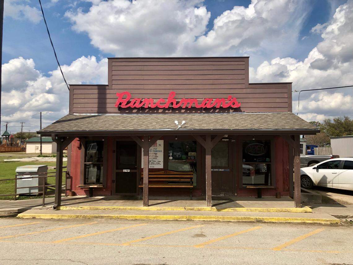 Ranchman’s Cafe in Ponder was a popular restaurant for stars and crews during the 1967 filming of “Bonnie and Clyde.”