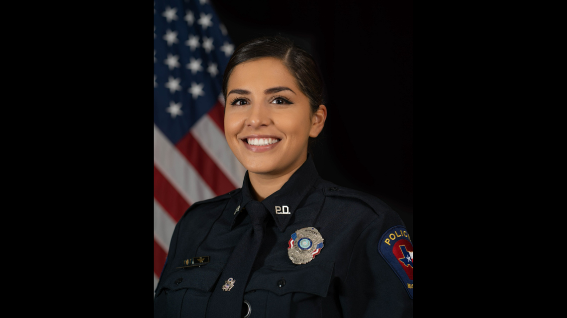 A Texas police officer was shot in the face by an alleged carjacker near Houston, officials said.