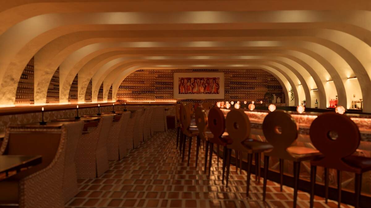 Mexican inspired decor matches the menu at the new Beverly’s Downtown.